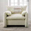 GDFStudio Davy 38.6 Modern Chenille Oversized Armchair Lounge Chair