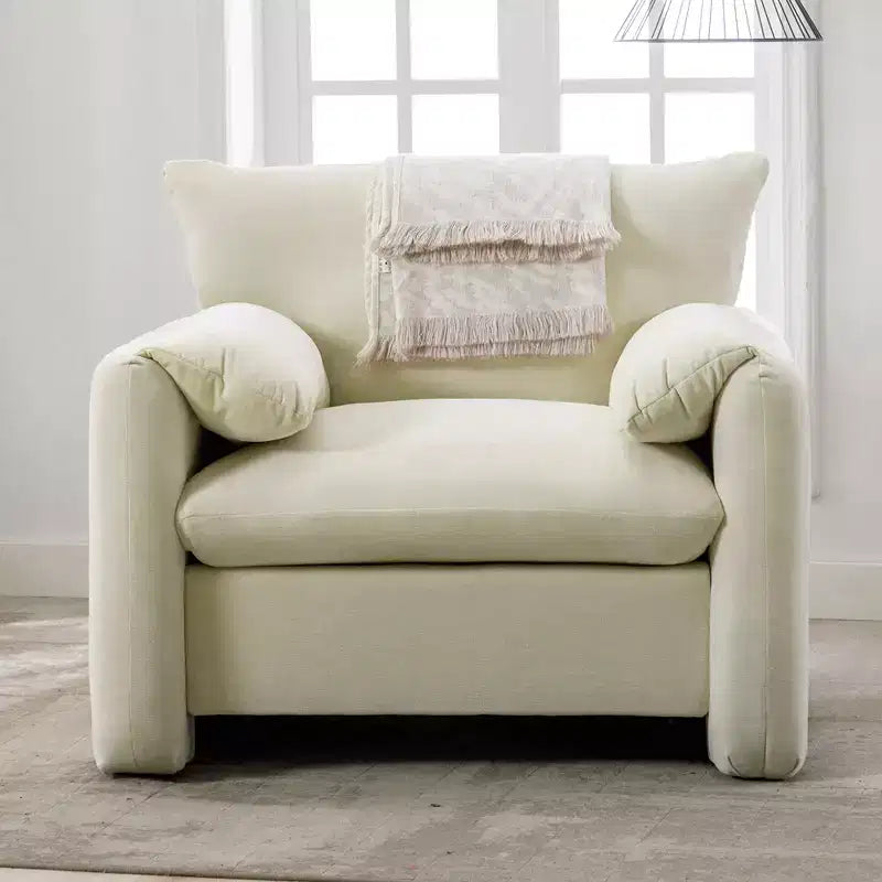 GDFStudio Davy 38.6 Modern Chenille Oversized Armchair Lounge Chair