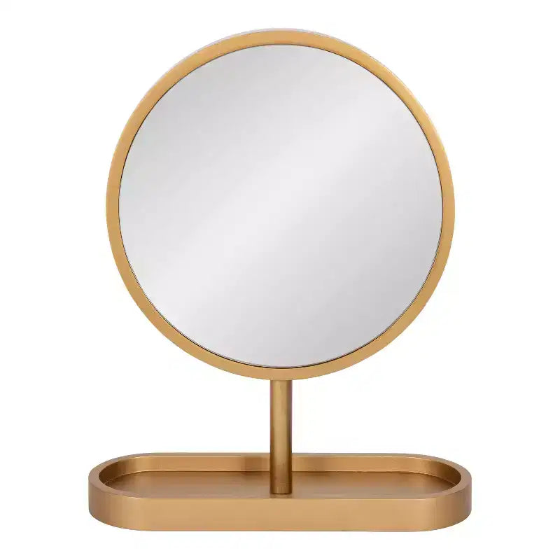 Miroir de table encadré