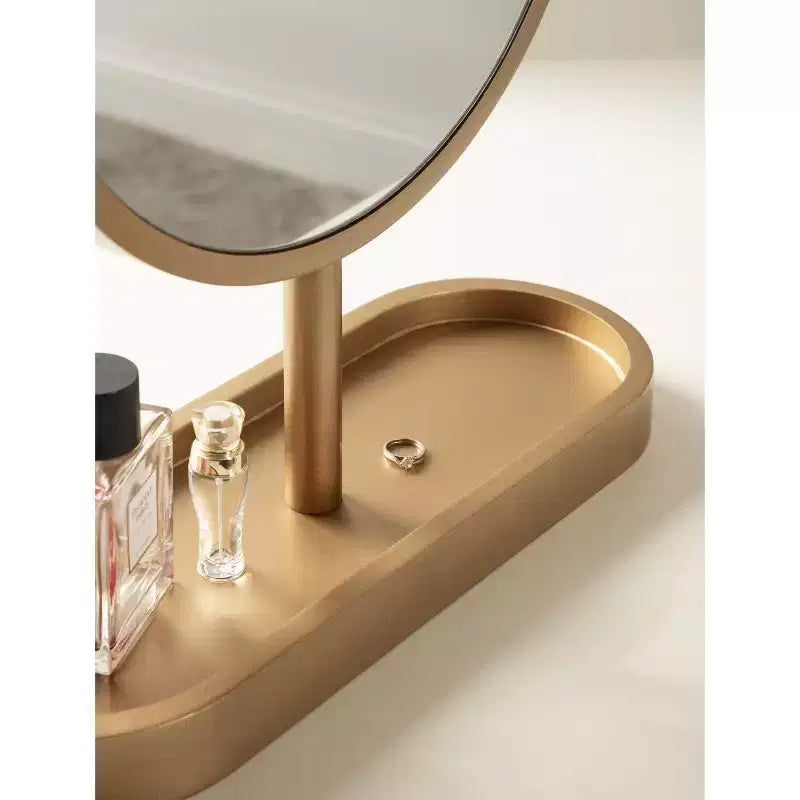 Miroir de table encadré