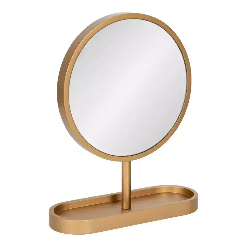 Miroir de table encadré