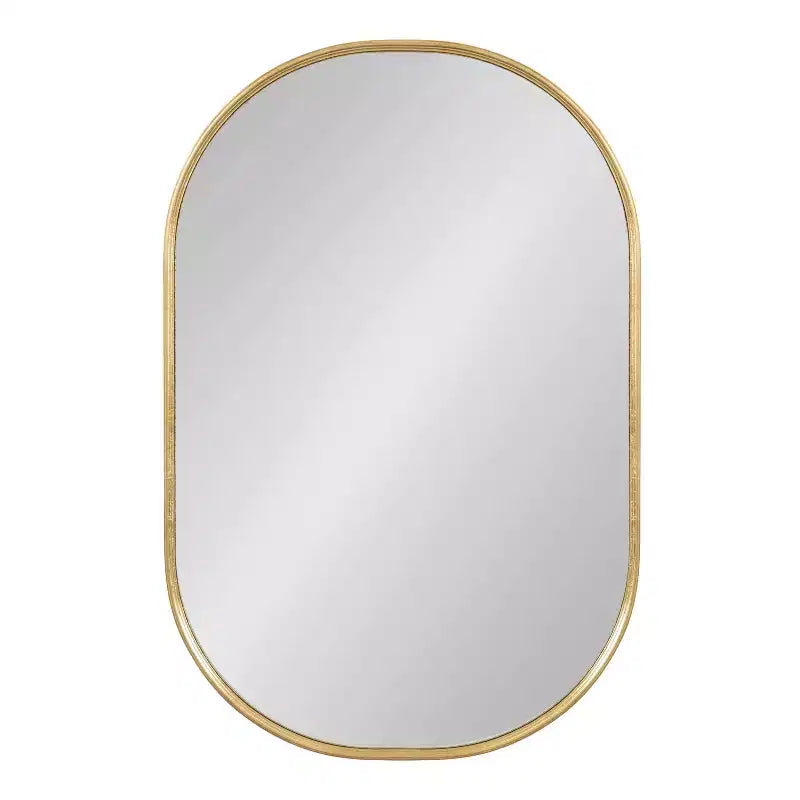 Miroir mural encadré capsule