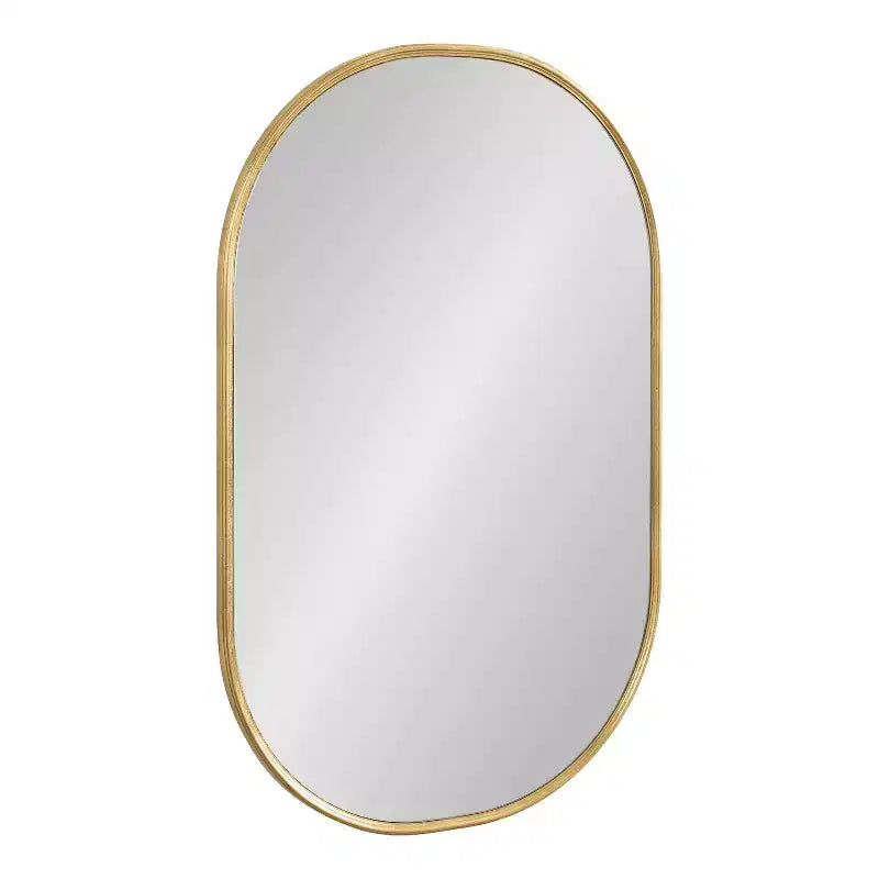 Miroir mural encadré capsule